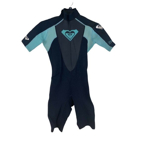 Roxy Girls 2/2MM Syncro Back Zip Short sleeve Wetsuit 6/34